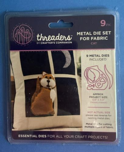 Threaders™ Metal Dies Set for Fabric 